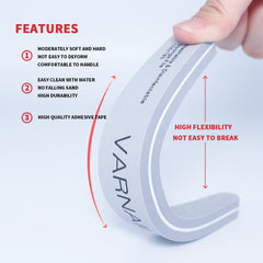 Diamond 100/180 Double-Sided Sponge File (4 Pcs)