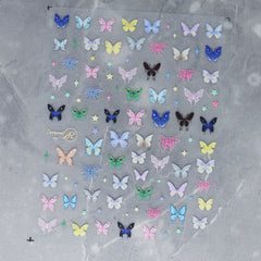 5D Nail Sticker - Fairy Butterfly