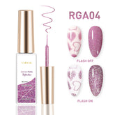 Reflective Liner Gel Art Polish - RGA04 Fairy Sparkly