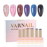 6 Colors Gel Polish Set - S08 Star of The Stage