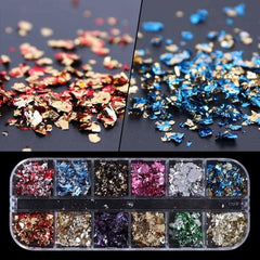 Glitter Aluminum Flakes Sequins VN152066