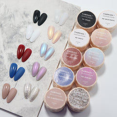 Solid Gel Polish 10 Colors Set - Classic