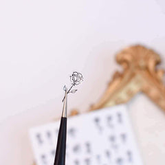 Nail Stickers - Rose Flower