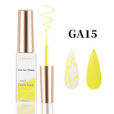 Liner Gel Art Polish - GA15 LEMON YELLOW