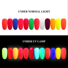 Neon Pigment Powder Set