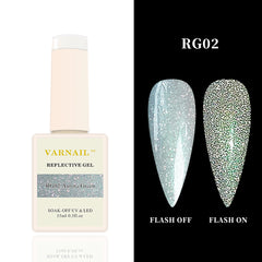 6 Colors Reflective Gel Polish Set - GS02