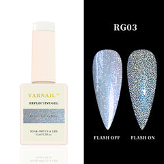 6 Colors Reflective Gel Polish Set - GS02