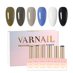 6 Colors Gel Polish Set - S07 Past & Future
