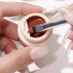 Solid Gel Polish - #04 GLITTER PINK