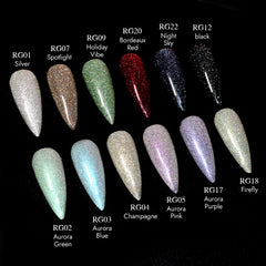 Reflective Gel Set - 12 Colors