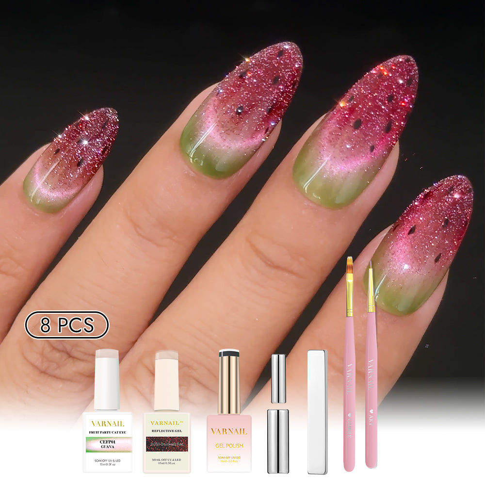 Trendy Nail Design Kit - No.17 Sparkling Watermelon