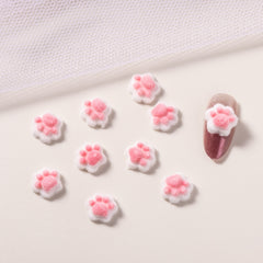 Cat Paw Nail Charms