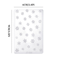 Nail Art Mold - JT005 Snowflake