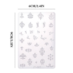 Nail Art Mold - JT007 European Pattern