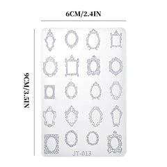 Nail Art Mold - JT013 Photo Frame