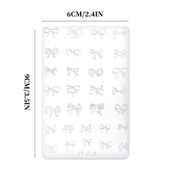 Nail Art Mold - JT018 Bowknot