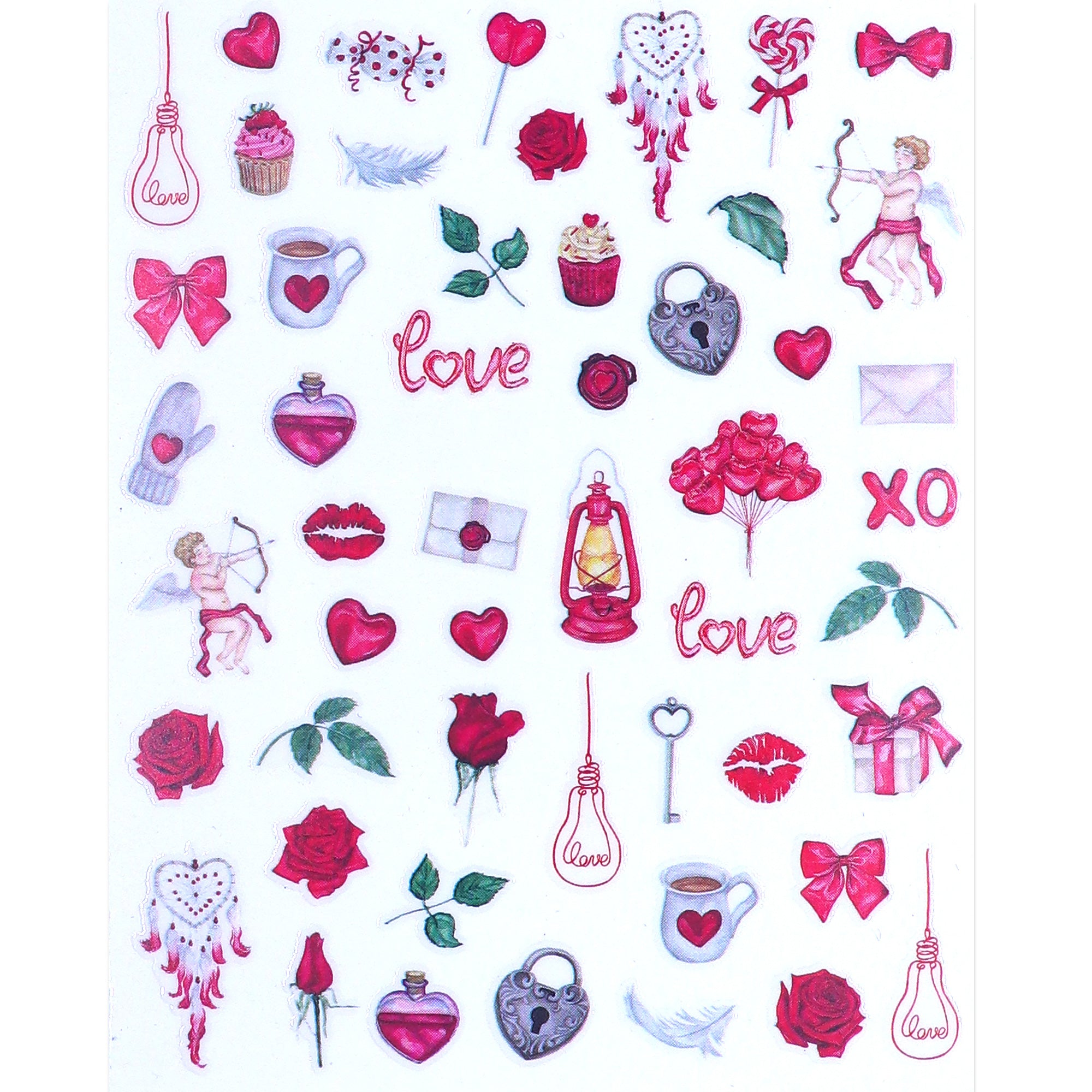Nail Sticker - Valentine 02