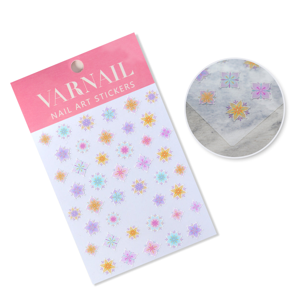 5D Embossed Nail Sticker - Boho