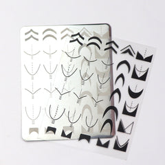 Nail Stamping Plates - French Nails