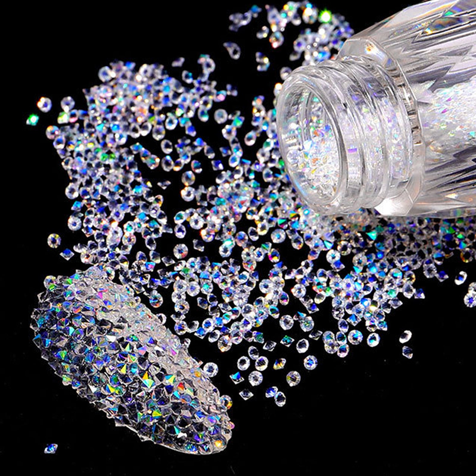 AB Crystal Nail Pixie Rhinestones