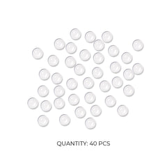 Nail Color Swatches - Glass Round