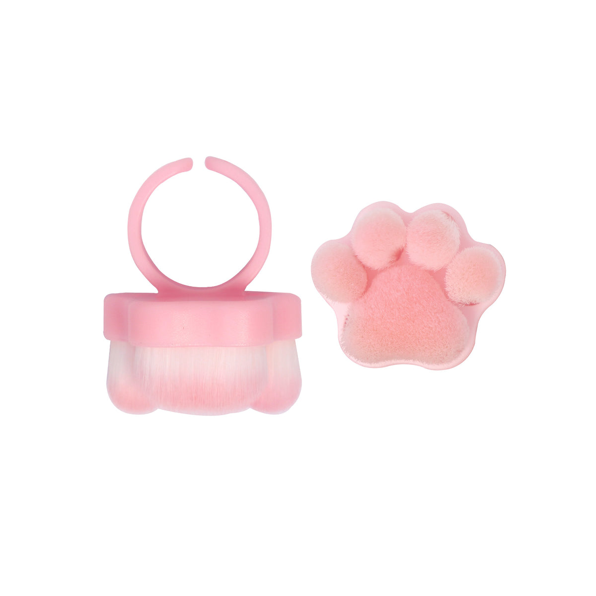 Nail Cleaning Brush - Cat Paw Ring