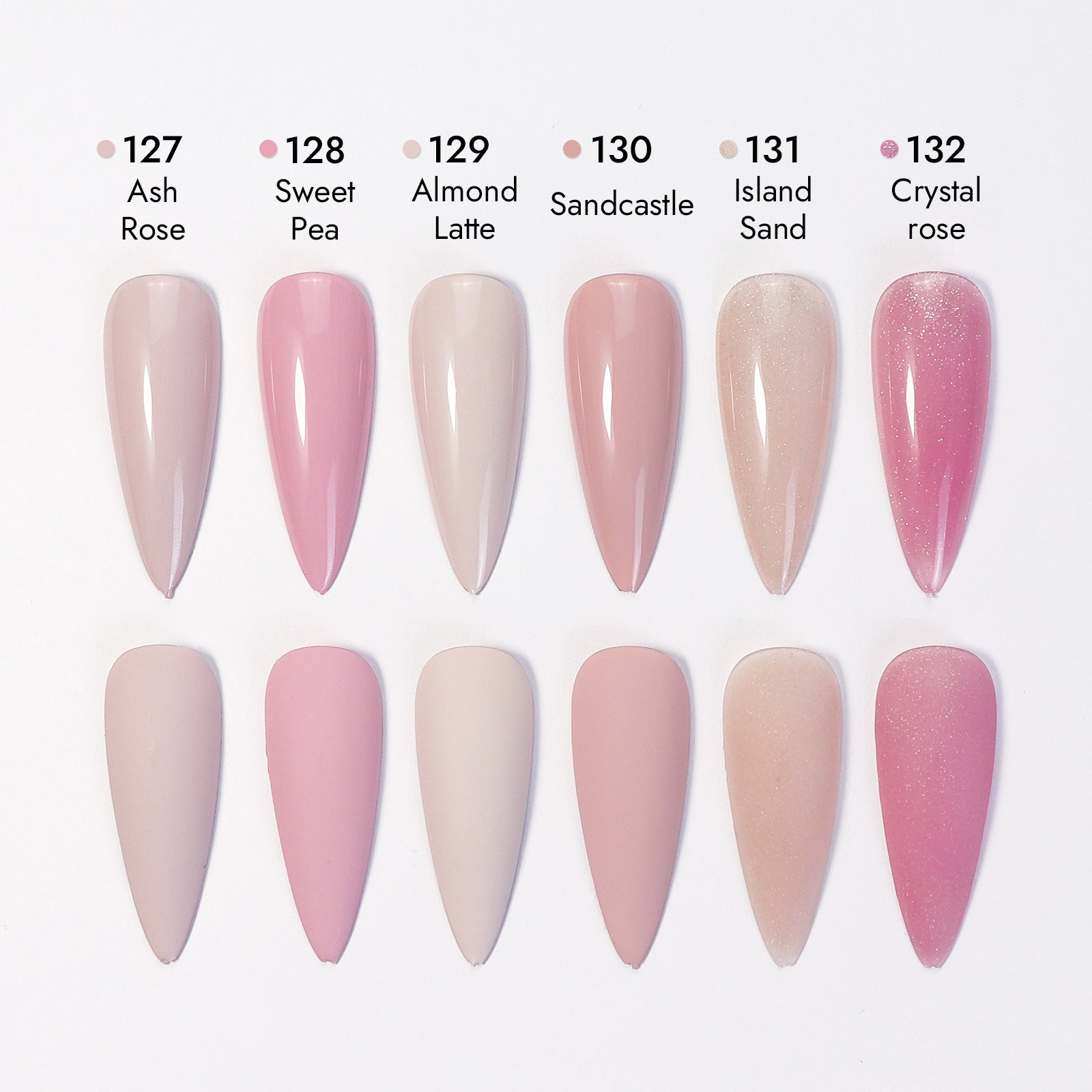 Hema-Free Color Gel Polish Set - S22 Go Natural