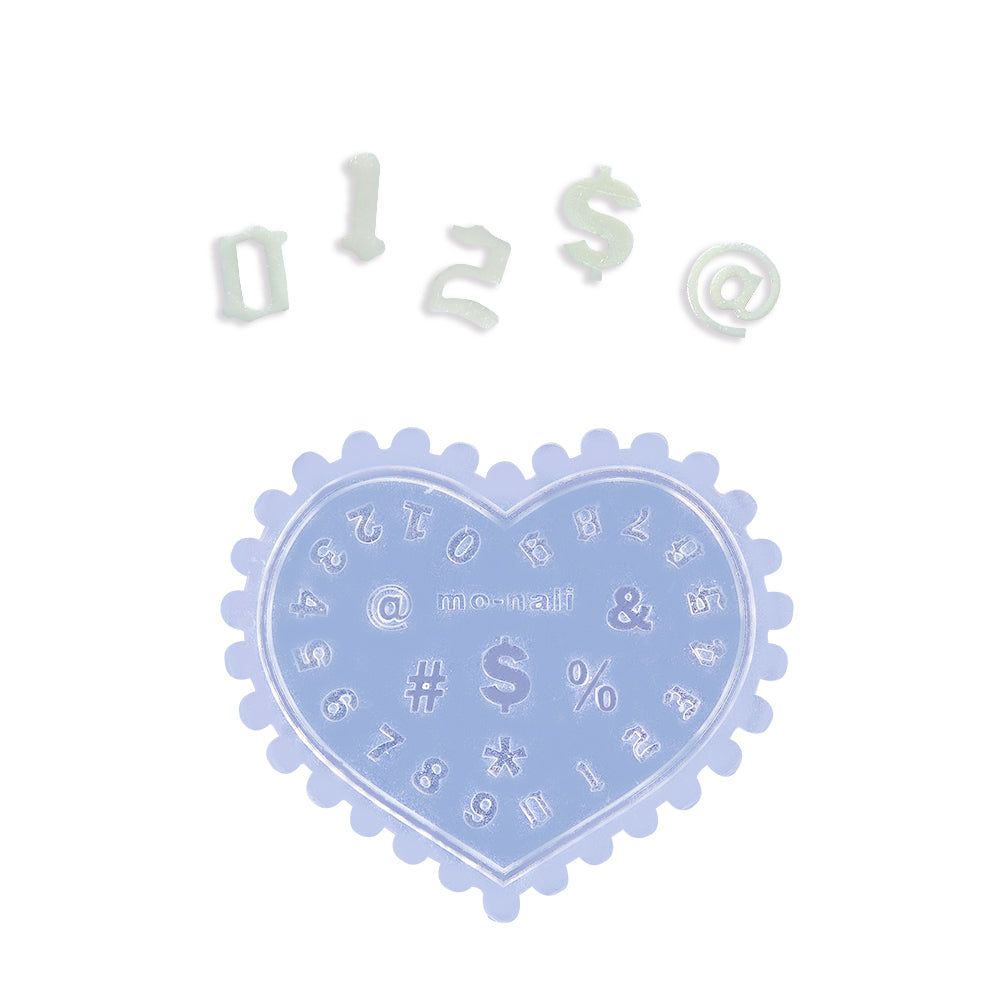 3D Nail Art Mold - #24 Numeric Symbols