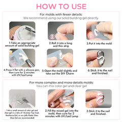 Trendy Nail Design Kit - No.7 Golden Snake