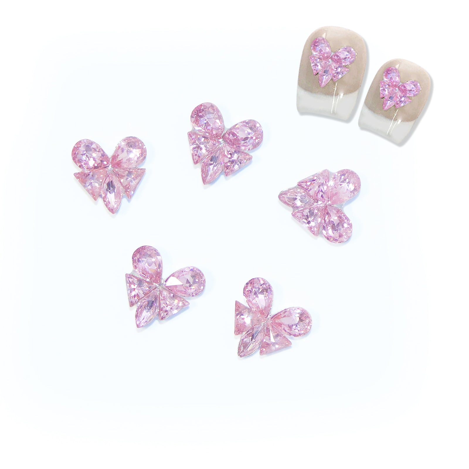 Heart & Butterfly Charms