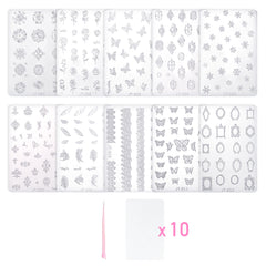 Nail Art Mold Set (11 Pcs/Set)