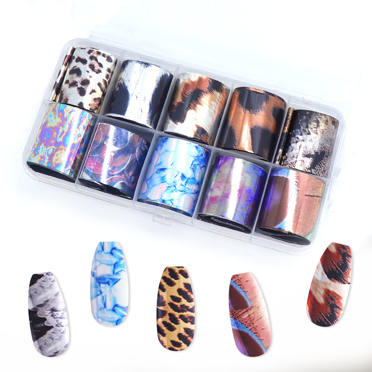 Nail Transfer Foil - Leopard Print