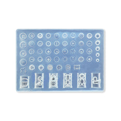 3D Nail Art Mold (Upgrade) - #42 Bear & Buttons