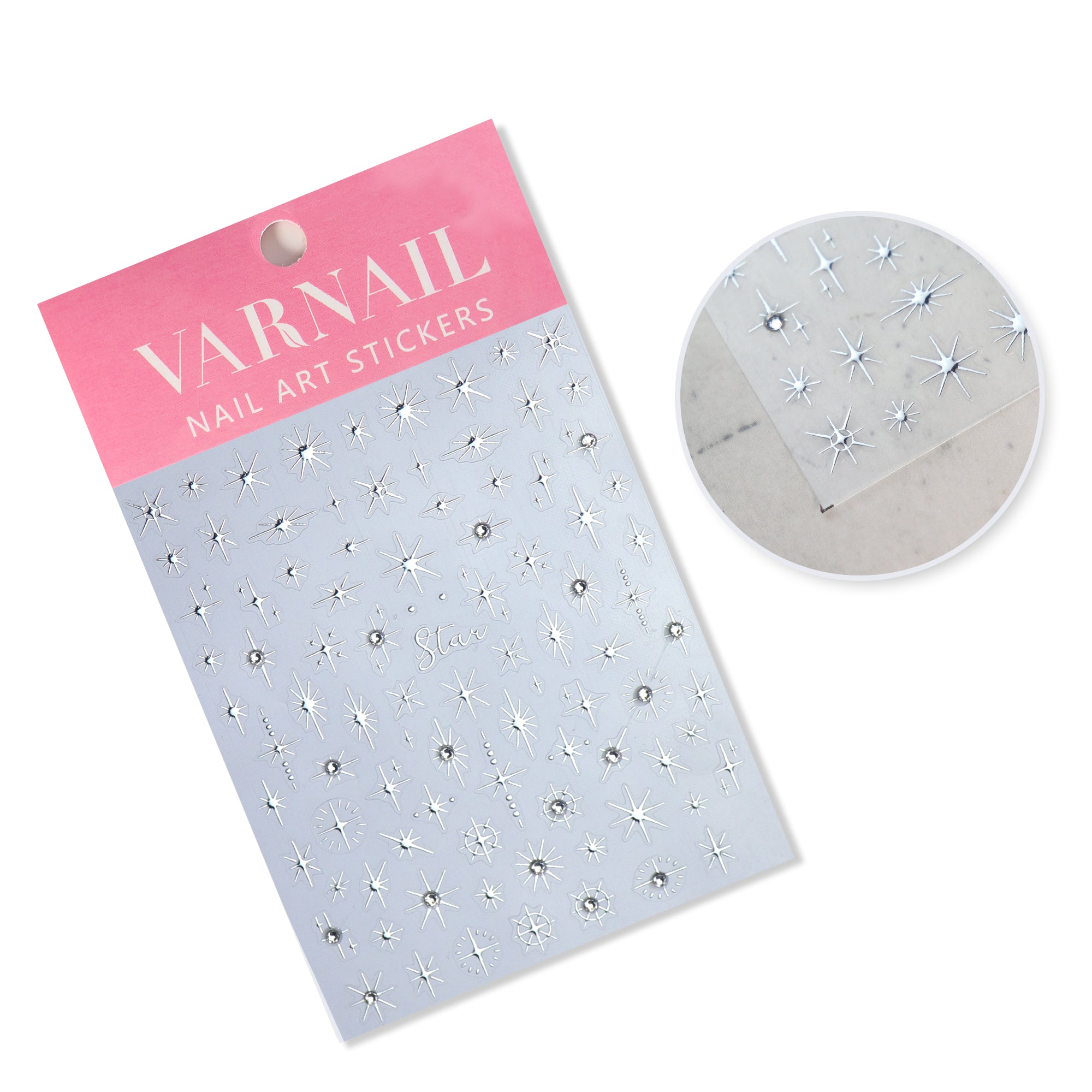 Rhinestone Nail Sticker - Bright Stars