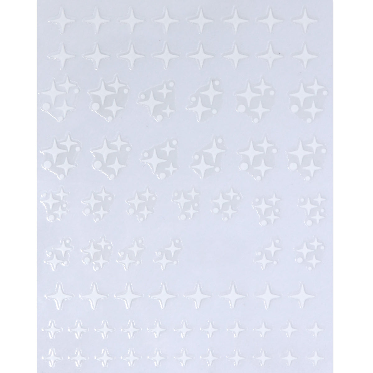 Nail Sticker - Rainbow Star Sky Cloud