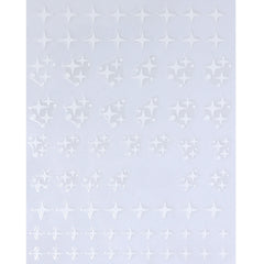 Nail Sticker - Rainbow Star Sky Cloud