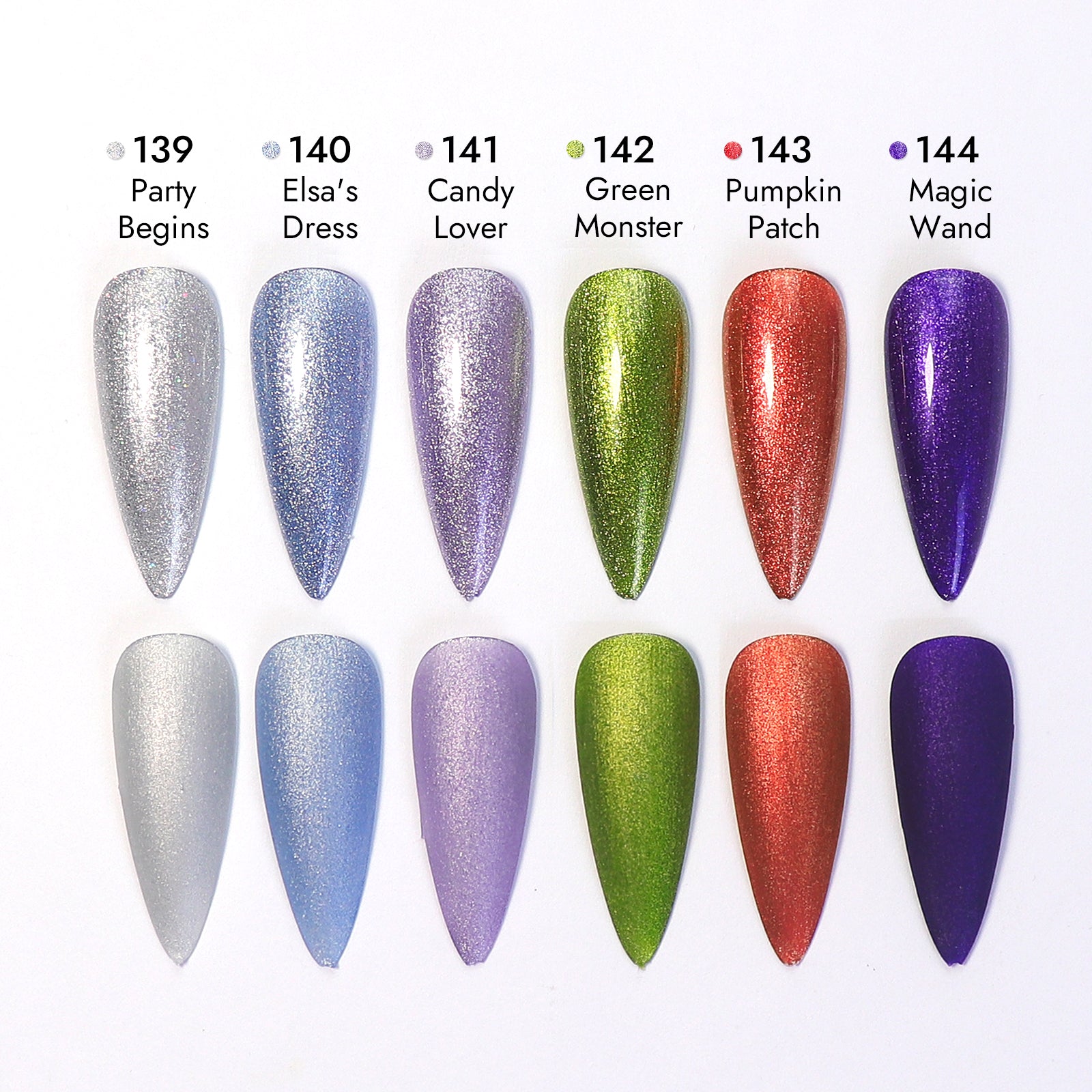 Hema-Free Color Gel Polish Set - S24 Halloween Party