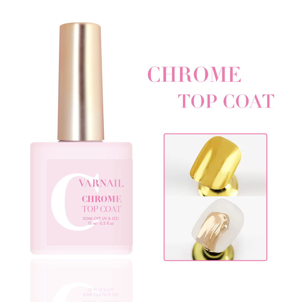 2-in-1 Chrome Top Coat