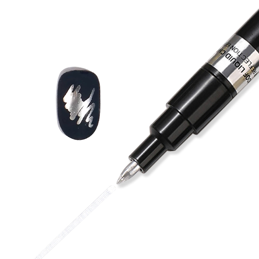 Mirror Chrome Nail Art Graffiti Pen