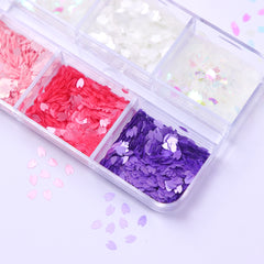 Cherry Blossoms Nail Glitters - 6 Grids