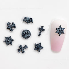 Retro Cross Nail Art Charms