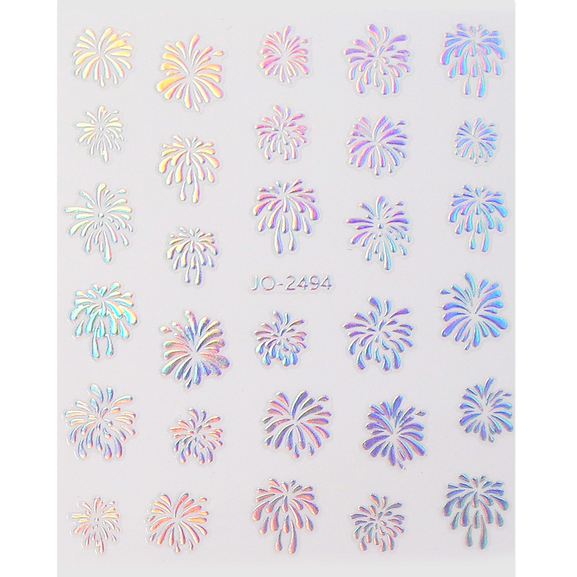 Nail Sticker - Fireworks