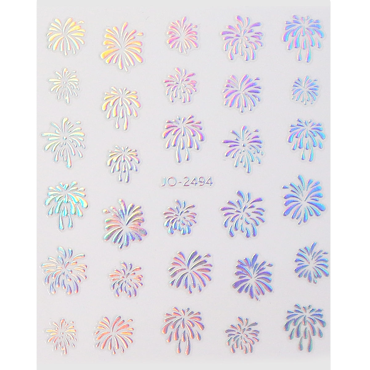 Nail Sticker - Fireworks