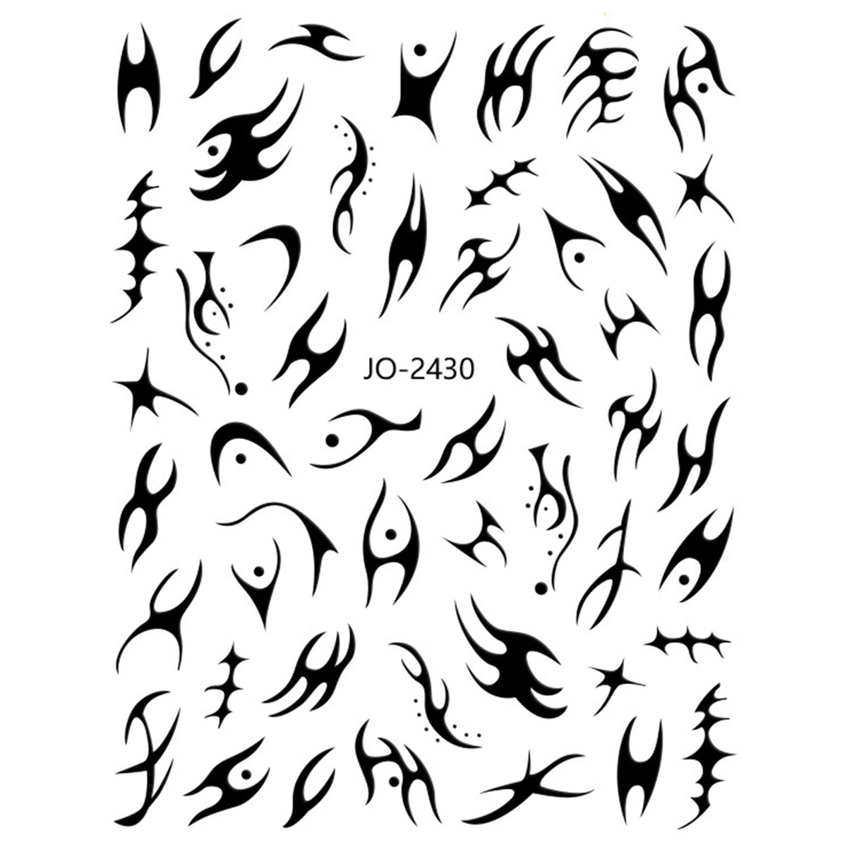 Nail Stickers - Flame