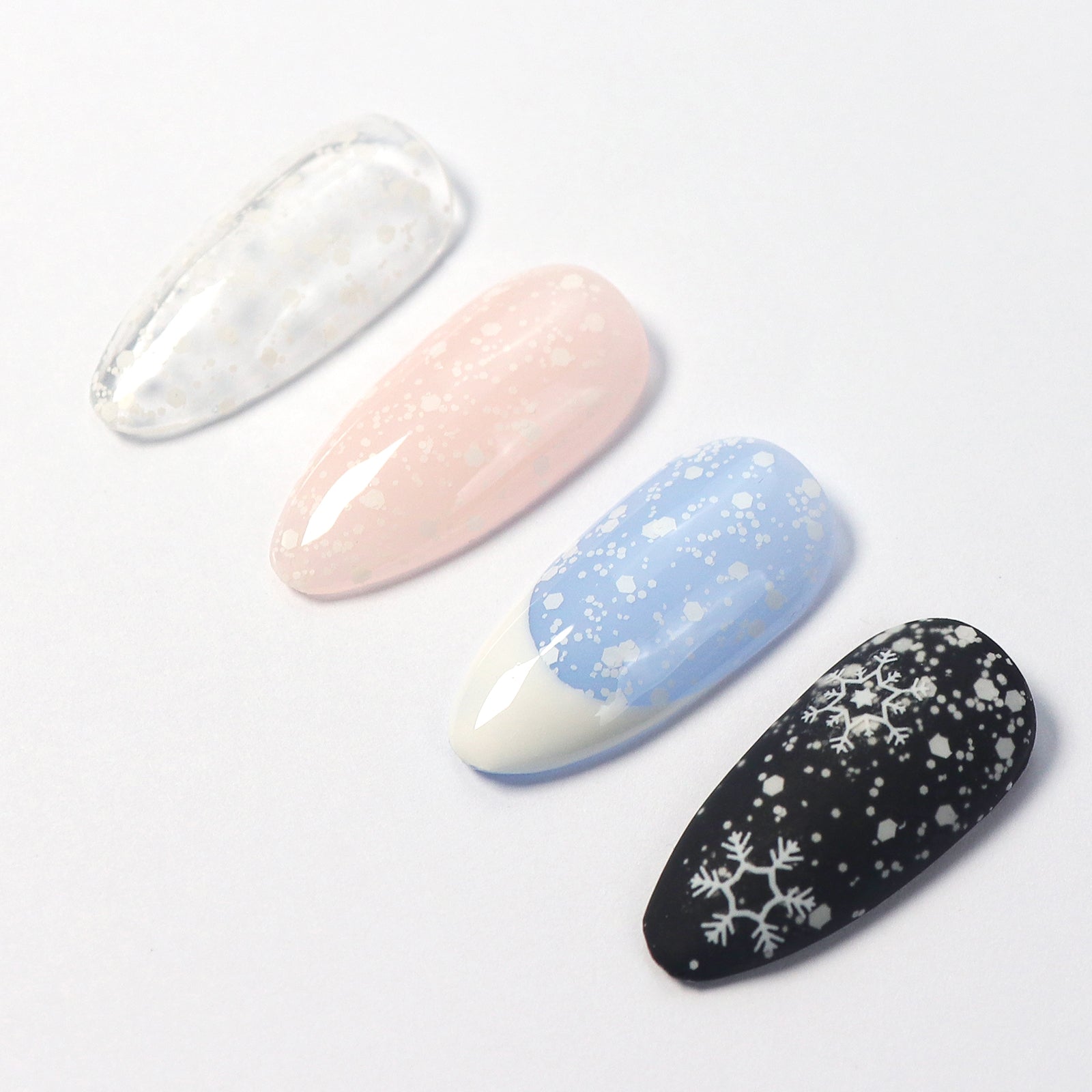 【Halloween Flash Sale】- 50% OFF - Universal Snow Flake Gel Polish