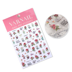5D Nail Sticker - Rose Day