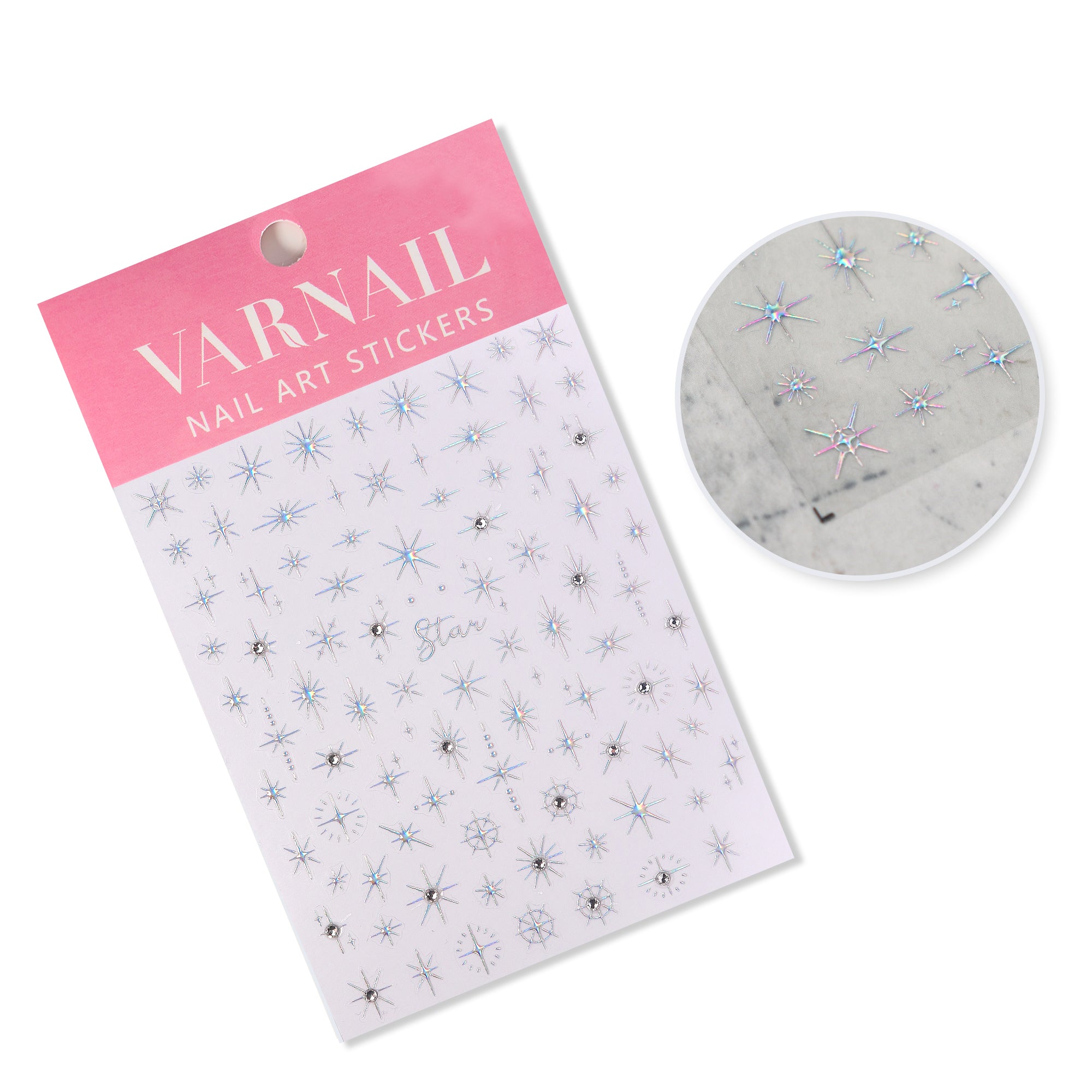 Rhinestone Nail Sticker - Bright Stars