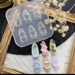 3D Nail Art Mold (Upgrade) - #37 Birthday Cake