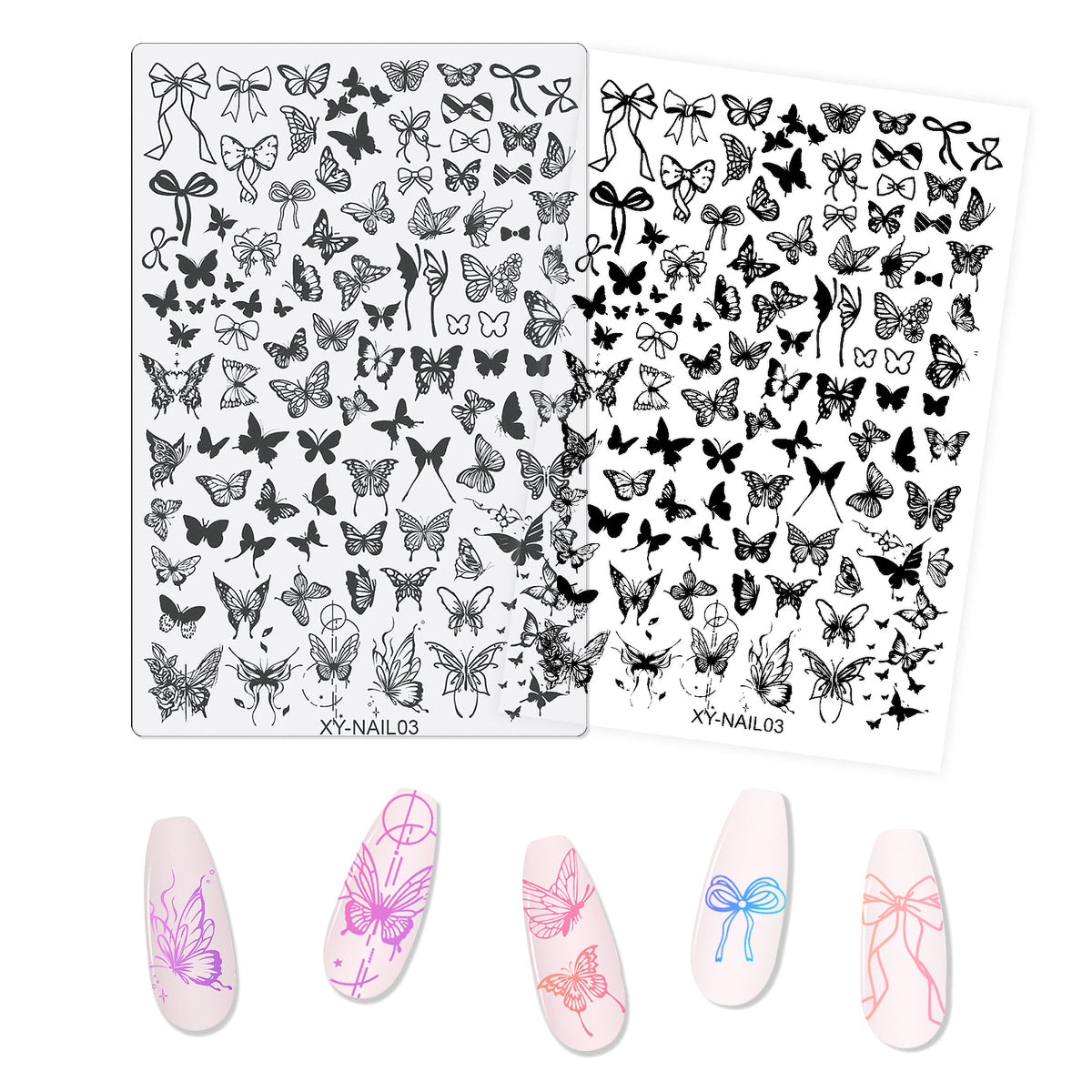 Nail Stamping Plates - Butterfly