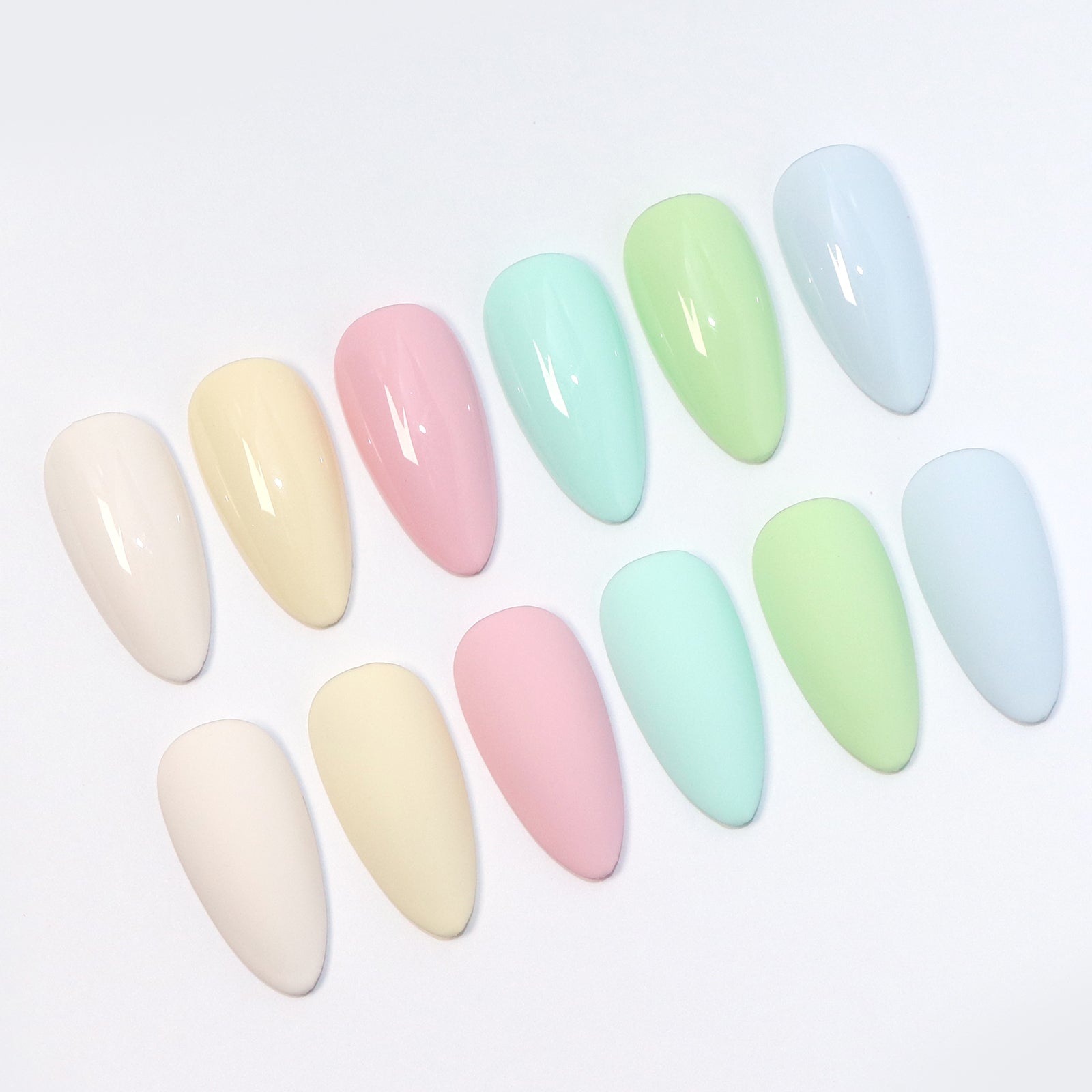 Hema-Free Color Gel Polish Set - S27 Pastel Dreams